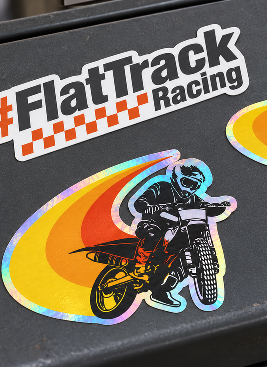 FLAT TRACK STICKERS