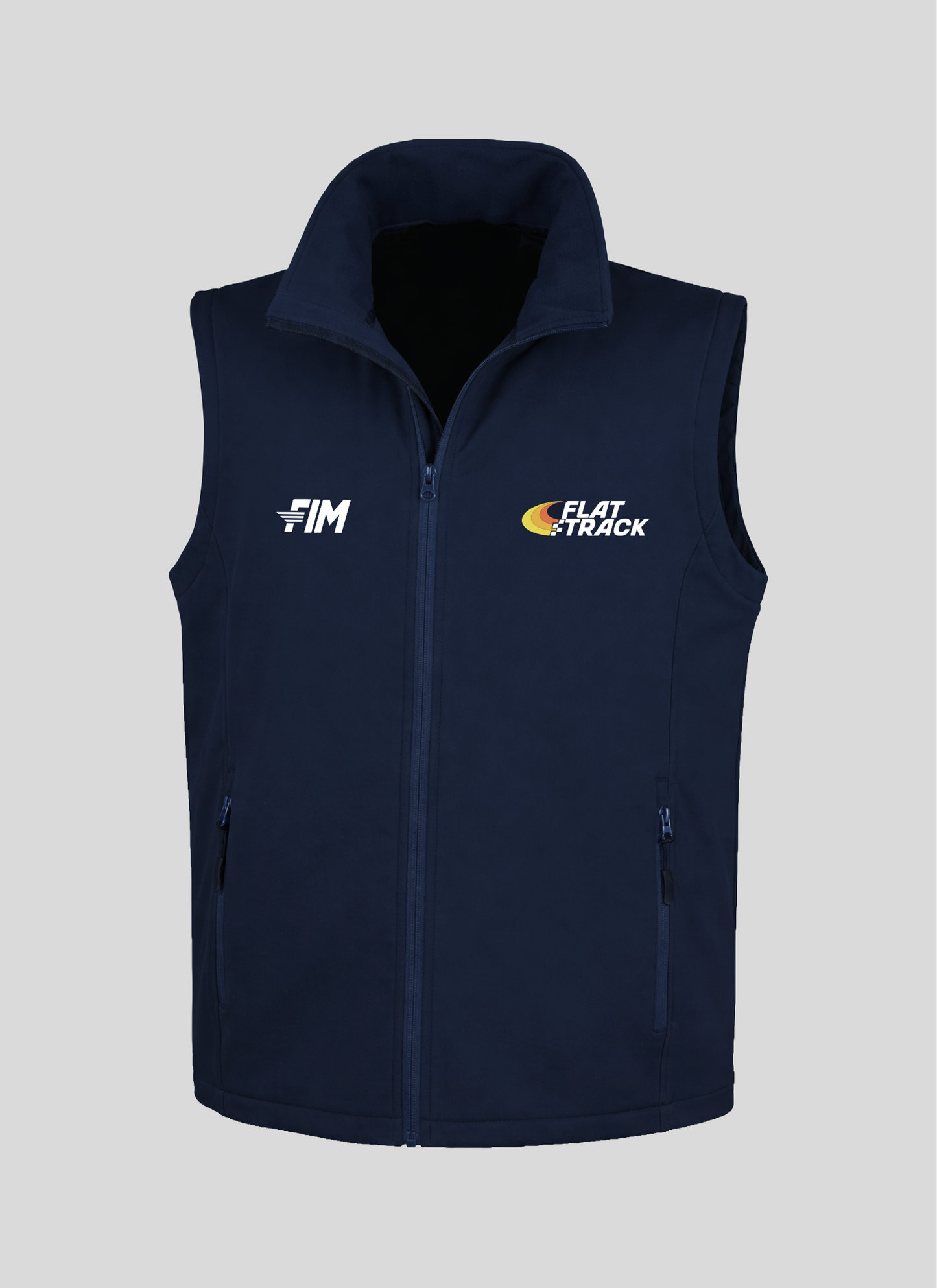 FIM FLAT TRACK SOFTSHELL VEST