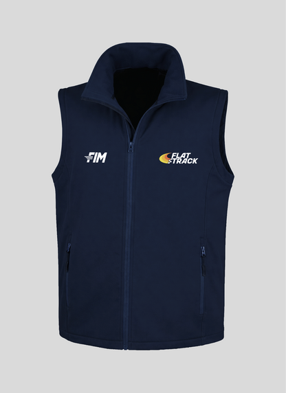 FIM FLAT TRACK SOFTSHELL VEST