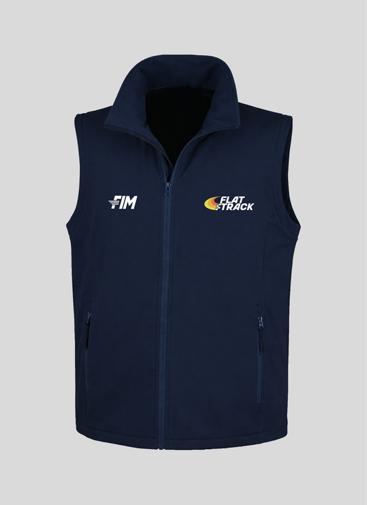 FIM FLAT TRACK SOFTSHELL VEST