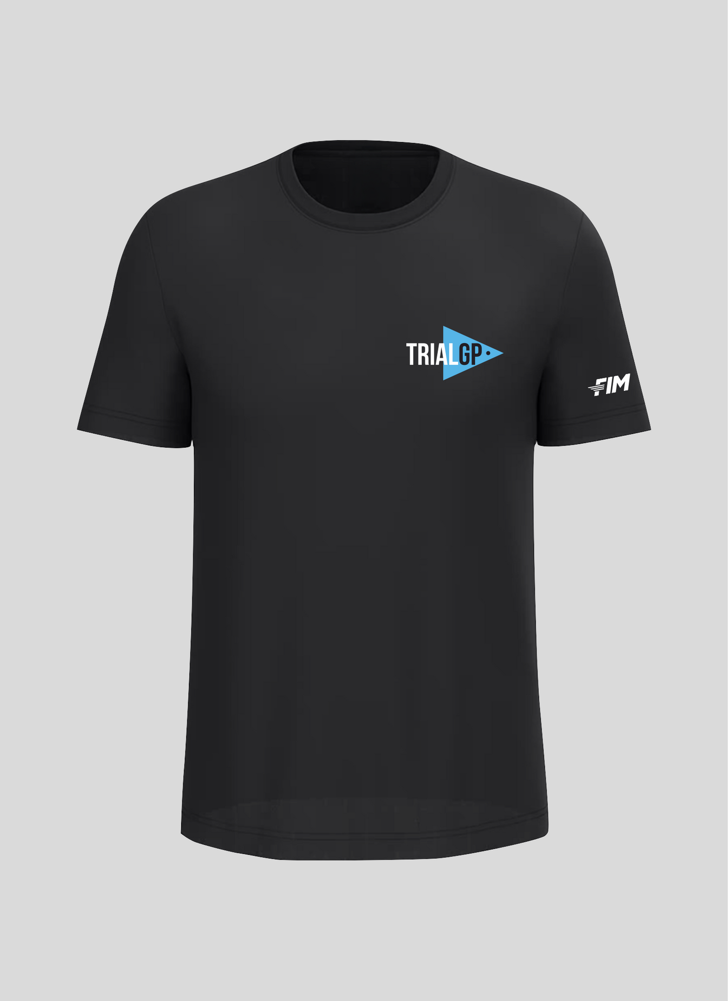 FIM TRIALGP BLACK T-SHIRT 