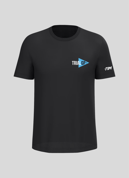 FIM TRIALGP BLACK T-SHIRT 