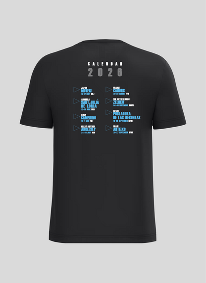 FIM TRIALGP BLACK T-SHIRT 
